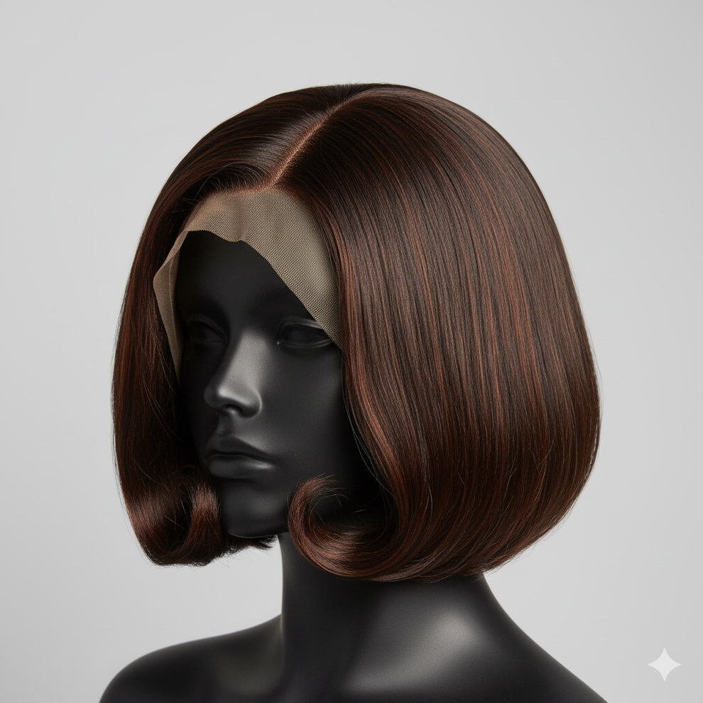 Brown Bob Wig 