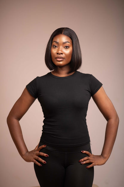 10" BOB 5 x 5 BONE STRAIGHT (BLACK)