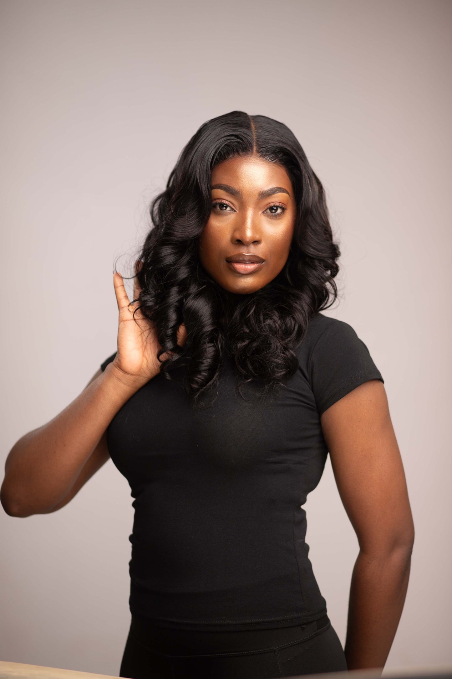 20" BODY WAVE 5 x 5 (BLACK)